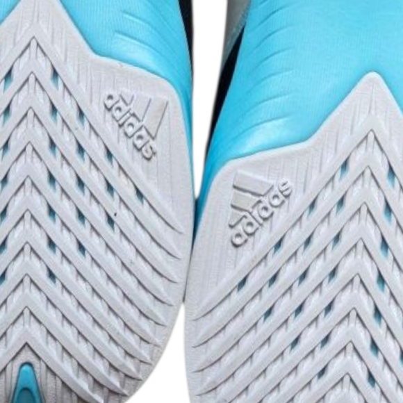 Adidas Blue and Black Messi Craxy Fast Athletic Shoes Sleek Design Size 10 - Picture 3 of 8